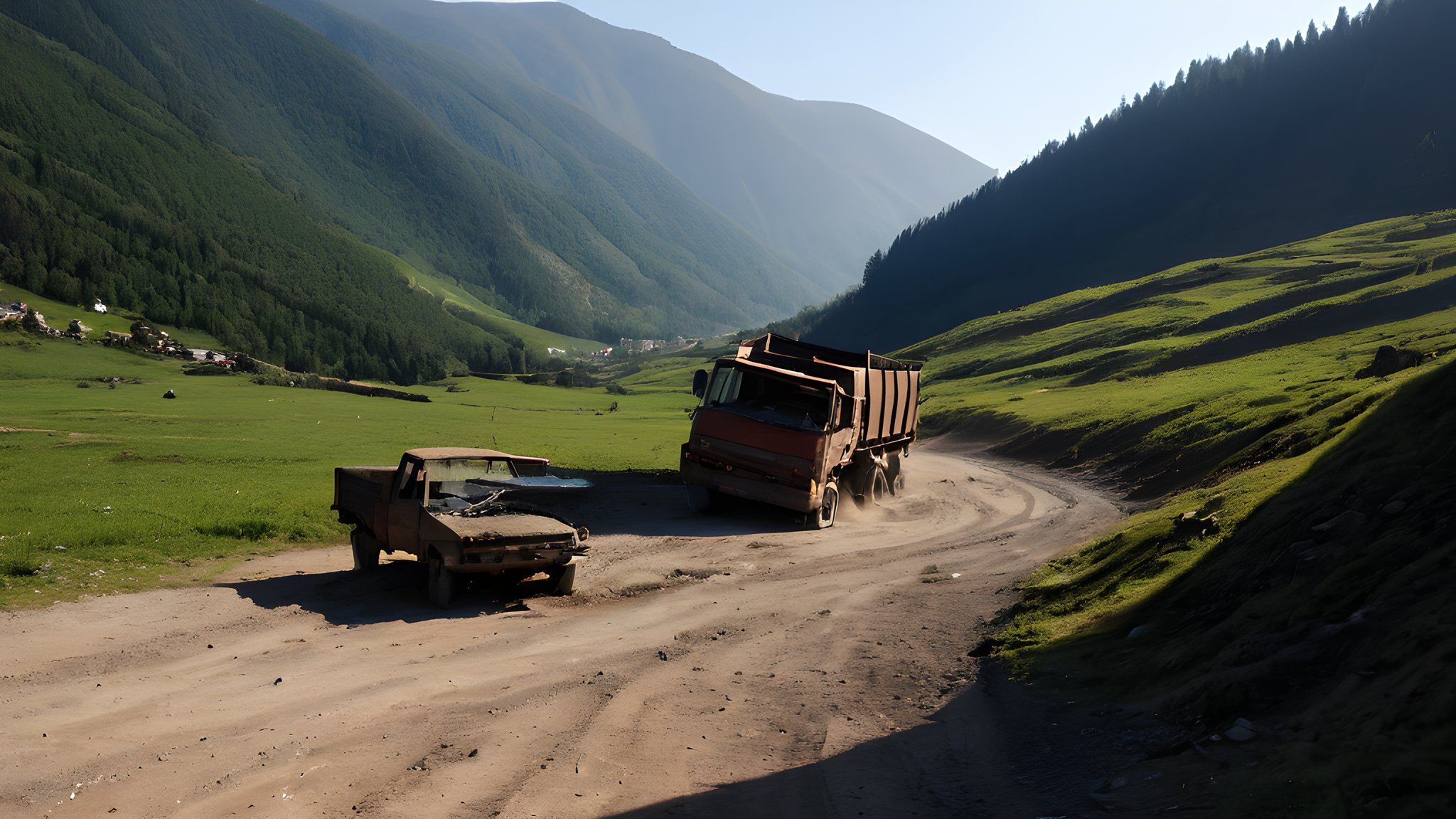 Artvin'de kamyon çaylık araziye devrildi: Sürücü öldü — Ekonomi