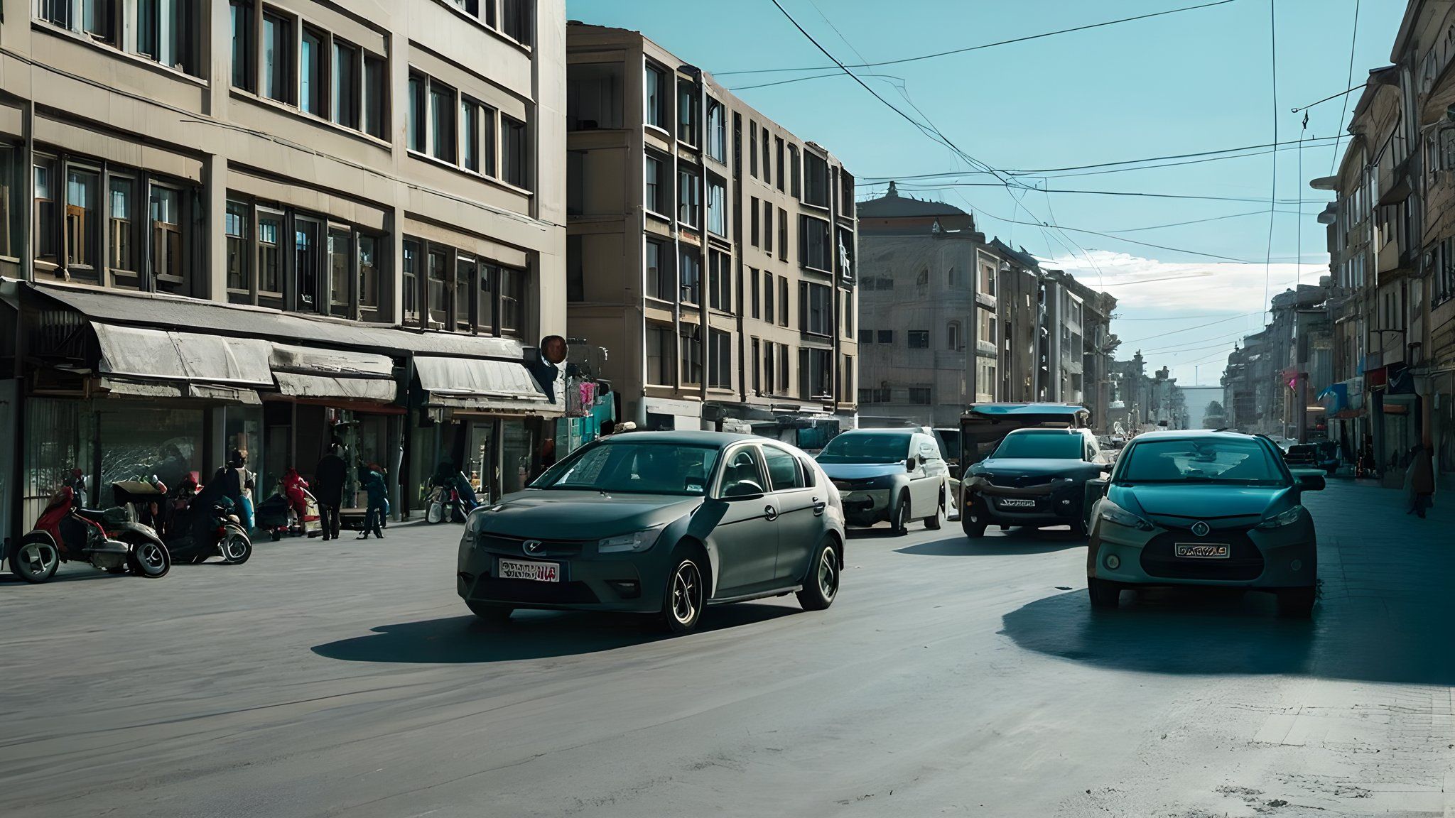 Erzurum'da motorlu araç sayısı 157 bini aştı — Ekonomi