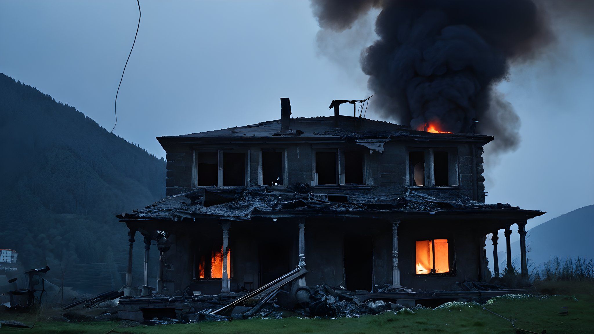 Artvin'de İki Kez Yanan Ev Kundaklanmış: Eski Eş Tutuklandı — Ekonomi