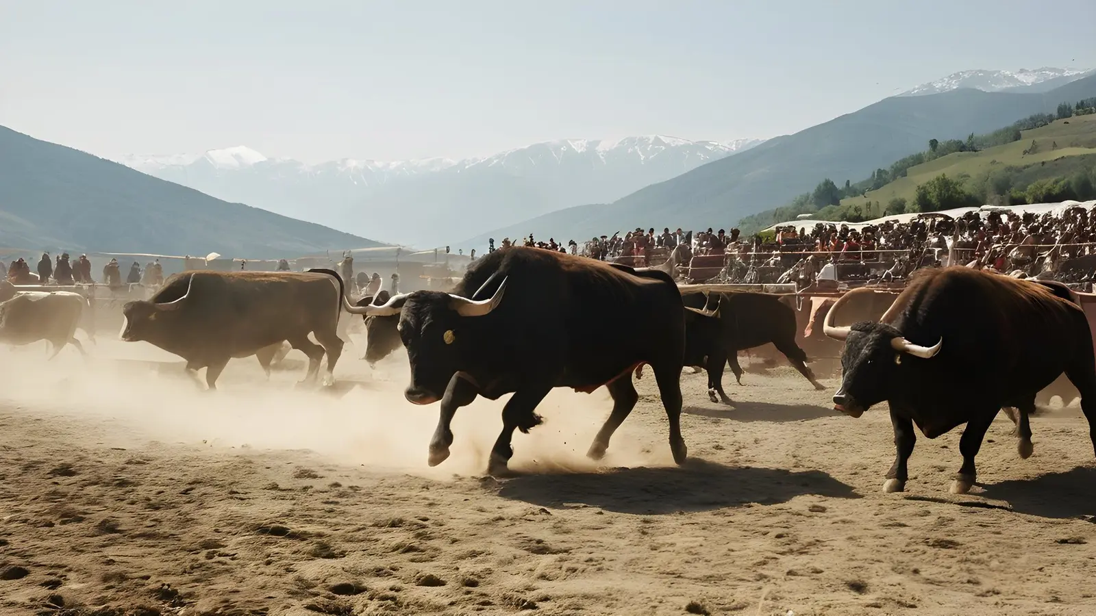 Artvin Kafkasör Festivali'nde boğa güreşleri nefes kesti — Ekonomi