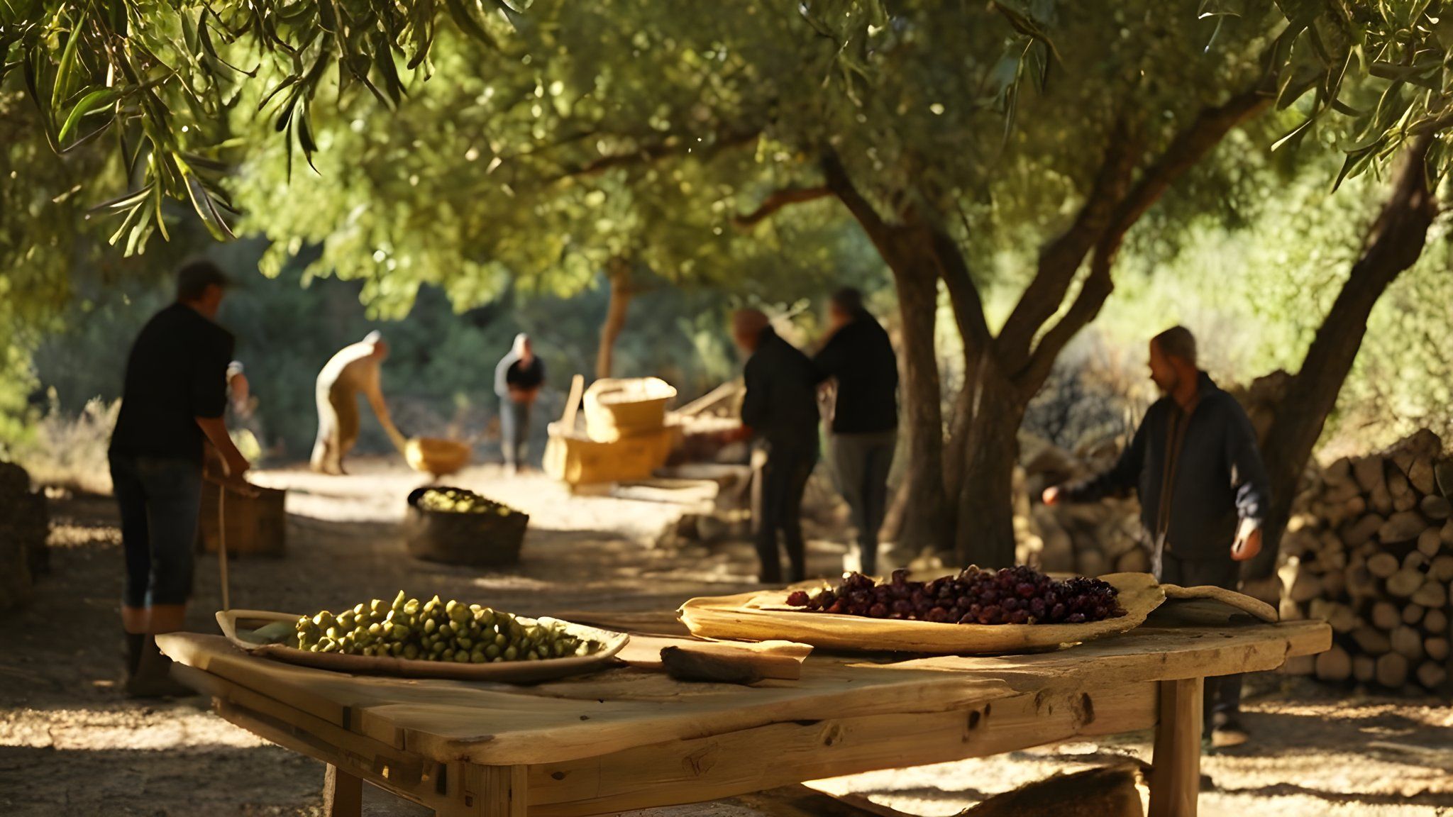 Bursa'da Geleneksel Zeytin Hasadı Turistlere Açıldı — Turizm